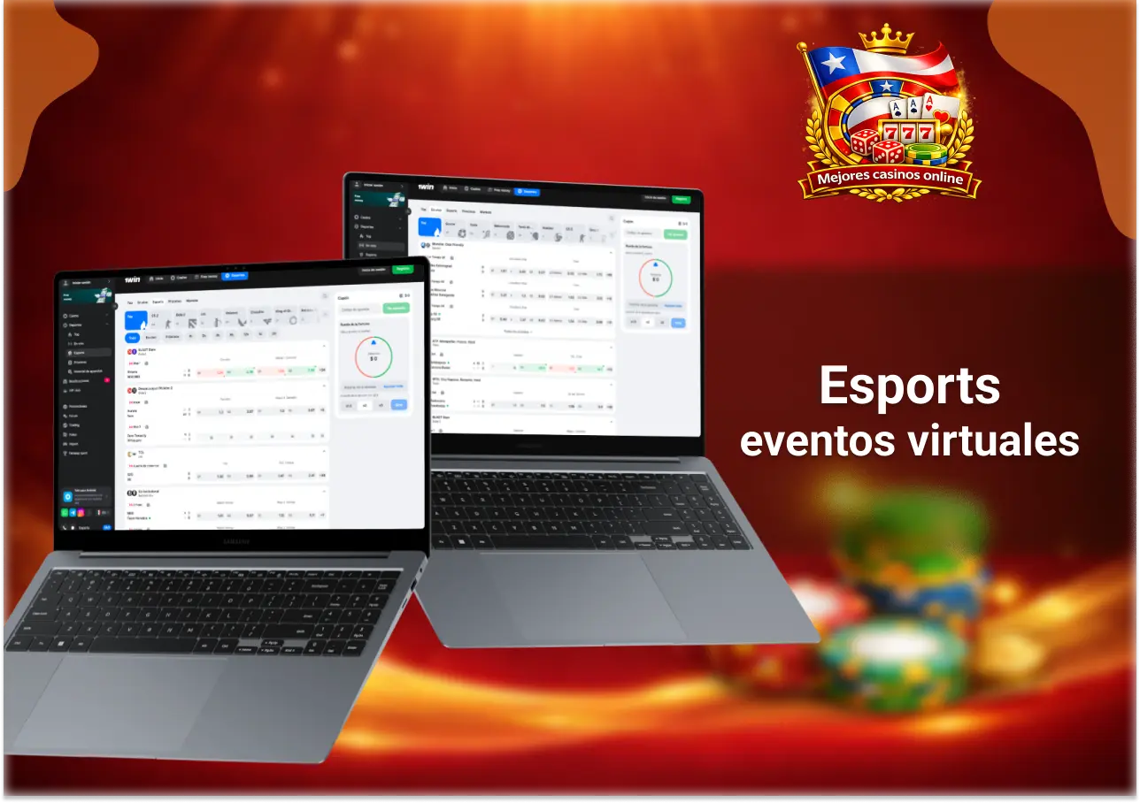 Esports y eventos virtuales en 1win Chile con apuestas en tiempo real y torneos online
